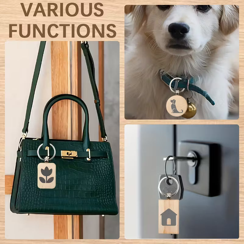Wooden Keychain Pack